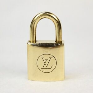 Louis Vuitton Luxurious Gold Lock